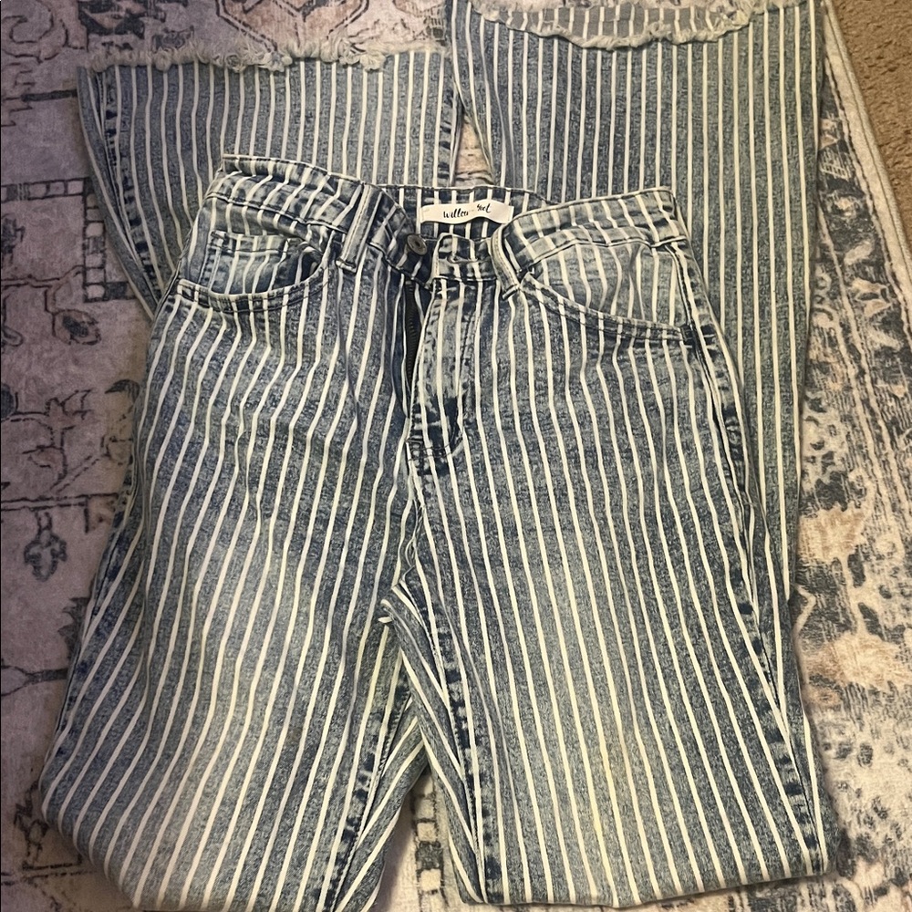 Striped Bell Bottoms from Buckle